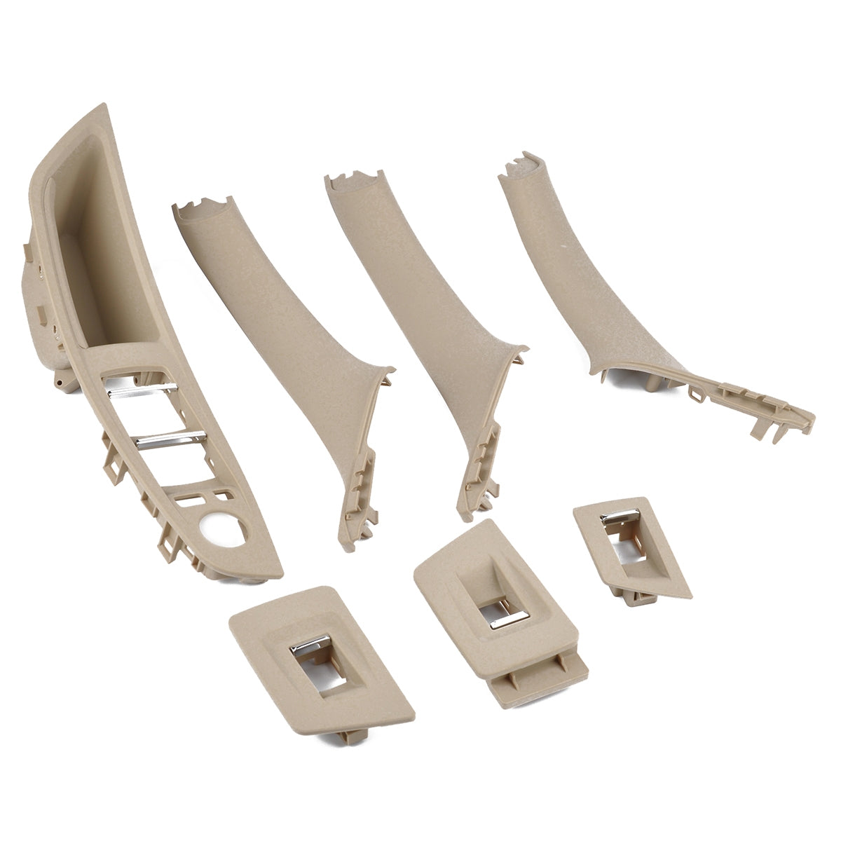 1Set Door Handle Window Switch Panel for BMW 5 Series 520 523 525 F10 F11 51417225873 A1880 beige