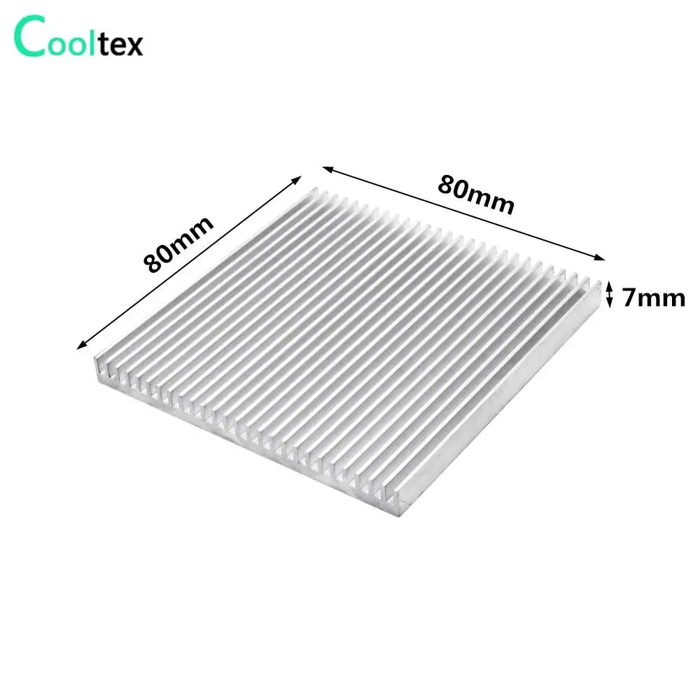 Radiator Aluminum Heatsink Extruded Heat sink for LED Electronic CHIP Heat Dissipation Cooling Cooler Swinto Mart