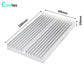 Radiator Aluminum Heatsink Extruded Heat sink for LED Electronic CHIP Heat Dissipation Cooling Cooler Swinto Mart