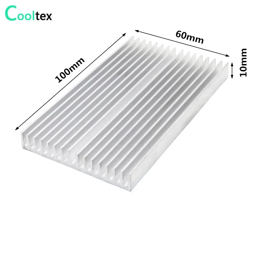 Radiator Aluminum Heatsink Extruded Heat sink for LED Electronic CHIP Heat Dissipation Cooling Cooler Swinto Mart